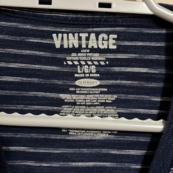 (2 for $10) old navy striped t shirt - Picture 4 of 5